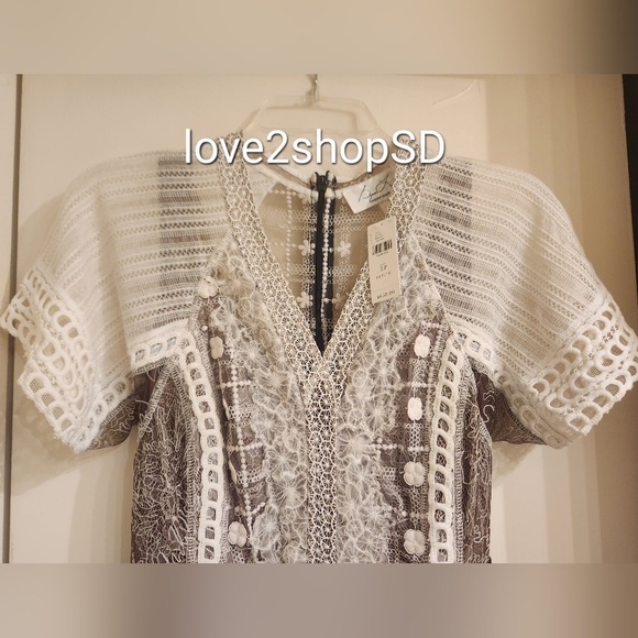 Anthropologie Byron Lars Beauty Mark Ruth Column Dress 2P NWT - Picture 7 of 7